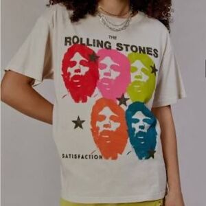 Daydreamer Rolling Stones Satisfaction Boyfriend BandTee